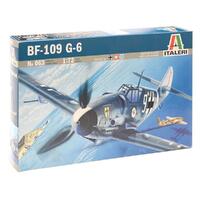 ITALERI PLASTIC MODEL KIT BF-109 G-6 1:72 - 51-0063S