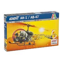 ITALERI PLASTIC MODEL KIT AH-1/AB-47 1:72 - 51-0095S