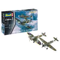 REVELL COMBAT SET BF109G-10 & SPITFIRE MK.V 1:72