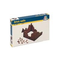 ITALERI PLASTIC MODEL KIT BRICK WALLS 1:35 - 51-0405S