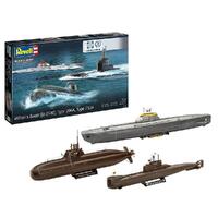 REVELL 70 YEARS BUNDESWEHR:WILHELM BAUER,TYPE 206A,CLASS2