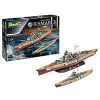 REVELL GIFT SET THE LEGENDARY BISMARCK (1:700 & 1:1200)