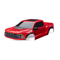 TRAXXAS BODY RAPTOR R RED COMPLETE