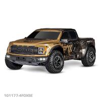 TRAXXAS FORD RAPTOR R 4X4 BRUSHLESS ULTIMATE - GOLD - 101177-4FOXSE