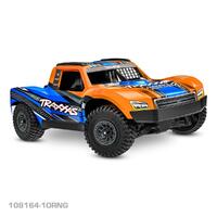 TRAXXAS SLASH MINI 3S BRUSHLESS ELECTRIC SHORT COARSE TRUCK (ORANGE) 108164-1ORNG