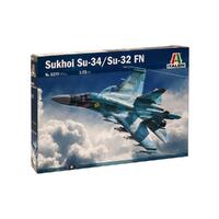 Italeri Plastic Model Kit Sukhoi Su-34/Su-32 Fn 1:72 - 51-1379S