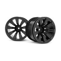 MAVERICK QUANTUM+ XT 3.2IN WHEEL (BLACK/2PCS)