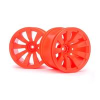MAVERICK QUANTUM+ XT 3.2IN WHEEL (ORANGE/2PCS)