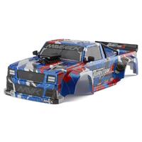 MAVERICK QUANTUMR RACE TRUCK BODY (BLUE/RED)