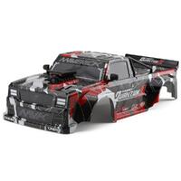 MAVERICK QUANTUMR RACE TRUCK BODY (BLACK/RED)