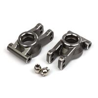 MAVERICK ALUMINIUM REAR HUB SET (GREY/2PCS)