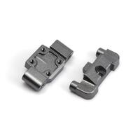 MAVERICK MICROBE ALUMINUM FRONT PIVOT BLOCK SET (GREY)