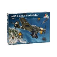 Italeri Plastic Model Kit Ju 87 B-2/R-2 Stuka "Picchiatello" 1:48 - 51-2769S