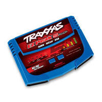 TRAXXAS EZ-PEAK  ¢ 5 AMP NIMH CHARGERMORE POWER FOR FASTER CHARGINGINTEGRATED USB CHARGING PORTREAL-TIME CHARGE STATUS GAUGE 38-2937X