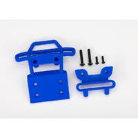 Traxxas Bumper Front/Mount Blue