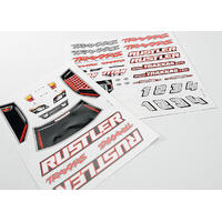 TRAXXAS DECAL SHEETS, RUSTLER ® 38-3716