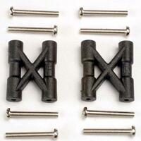 Traxxas Bulkhead Cross Braces (2)/ 3X25Mm Cs Screws (8) 38-3930