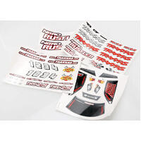 TRAXXAS DECAL SHEETS, NITRO RUSTLER ®38-4413X