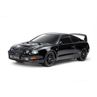 TAMIYA GT-FOUR TT-02 R/C CAR KIT BLACK PAINTED BODY - 47510-600