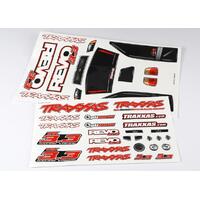 Traxxas Decal Sheets, Revo 3.3
