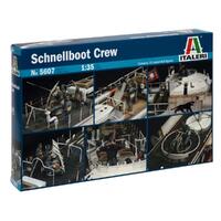 Italeri Plastic Model Kit Schnellboot Crew 1:35 - 51-5607S