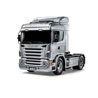 TAMIYA SCANIA R470 (SILVER) R/C HAULER TRUCK - 79-T56364