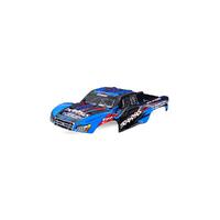 TRAXXAS BODY SLASH 2WD BLUE CLIPLESS