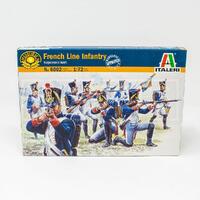Italeri Plastic Model Kit French Line Infantry (Nap.Wars) 1:72 - 51-6002S