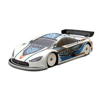 Blitz Cla 190Mm Clear Body Set For 1/10 Rc Touring - 60231-07