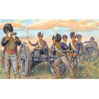 ITALERI PLASTIC MODEL KIT BRITISH ARTILLERY1:72 - 51-6041S
