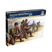 ITALERI PLASTIC MODEL KIT VIETNAM WAR - AMERICAN SPECIAL FORCES 1:72 - 51-6078S