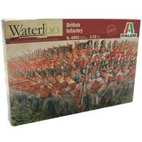 ITALERI PLASTIC MODEL KIT NAPOLEONIC WARS - BRITISH INFANTRY 1815 1:72 - 51-6095S