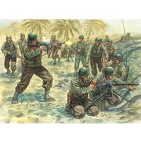 ITALERI PLASTIC MODEL KIT WWII- AMERICAN INFANTRY 1:72 - 51-6120S