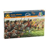 Italeri Plastic Model Kit Scottish Infantry (Nap.Wars) 1:72 - 51-6136S
