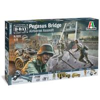 ITALERI PEGASUS BRIDGE D-DAY 75TH ANNIV. BATTLE SET 1:72