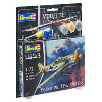 REVELL PLASTIC MODEL KIT FOCKE WULF FW 190 F-8 TORPEDOJ 1:72 - 95-63898