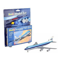 REVELL PLASTIC MODEL KIT BOEING 747-200 1:450 - 95-63999