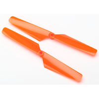 Traxxas Rotor Blade Set, Orange (2) Rotor Blade - 38-6630
