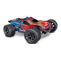 Traxxas Rustler 4X4 Brushless 1/10 Scale RTR Stadium Truck - Red