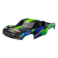 TRAXXAS BODY, SLASH VXL 2WD, GREEN & BLUE