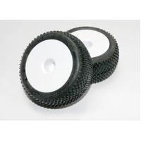 TRAXXAS TYRES & WHLS ASSY GLUED - 38-7175