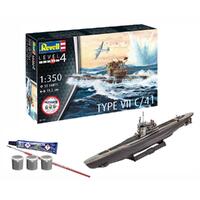 Revell Starter Kit German Submarine Type Vii C/41