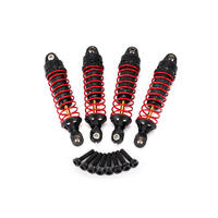 Traxxas Shocks, Gtr Aluminium, (4) - 38-7665