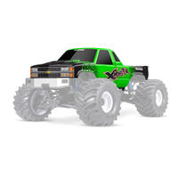 Traxxas X-Monster Chevrolet Gmt400Cktruck Body  Green
