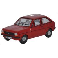 OXFORD 1/76 FORD FIESTA MKI  - VENETIAN RED