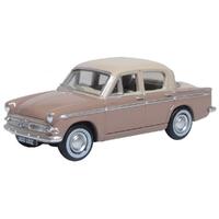 OXFORD 1/76 HILLMAN MINX SERIES IIIA - CARAMEL /REGENCY BEIGE