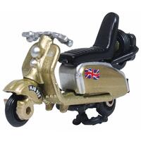 OXFORD SCOOTER GOLD 1:76