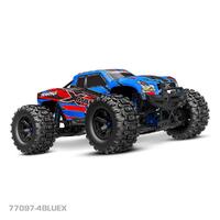TRAXXAS X-MAXX ULTIMATE BRUSHLESS ELECTRIC TRUCK (BLUE) 77097-4BLUEX