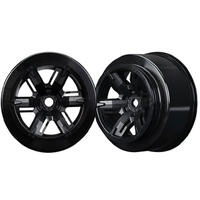 TRAXXAS WHEELS, X-MAXX, BLACK L/R - 38-7771