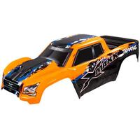TRAXXAS BODY, X-MAXX, ORANGE